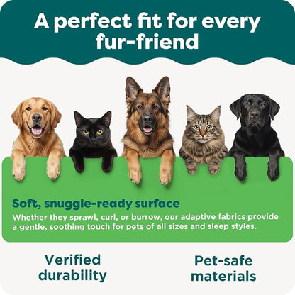 FurHaven Water-Resistant Sofa Cover for Dogs & Cats, Reversible Couch Protector with Secure Straps and Pinsonic Quilted Fabric, Machine Washable Couch Cover, Sofa Sized, Gray Mist