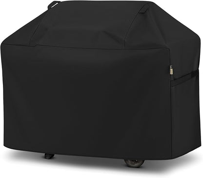 Arcedo Grill Cover 64 Inch, Waterproof Heavy Duty Gas BBQ Grill Cover with Handles, Solid and Fade Resistant Compatible with Weber Charbroil Nexgrill Napoleon