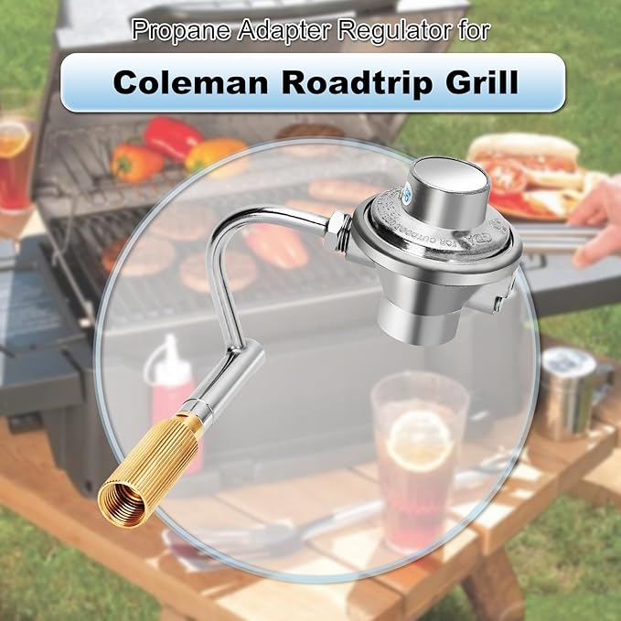 Grill Regulator Compatible with Coleman Roadtrip, Perfectly Replacement C001, 5010000743, Compatible Coleman Grill 9949 Series,9942A5251 Etc