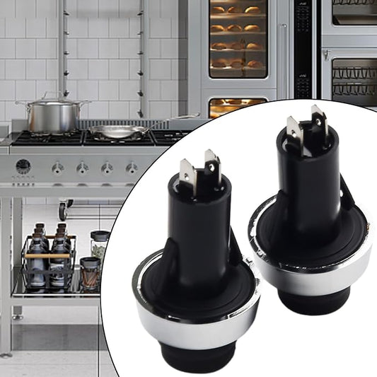 2-Pack Light Switch for Replacement Parts Grills Models 70189 40264001, Compatible with Summit E-470 E-670 S-460 S-470 S-660 S-670, Accent Button Lighted Knobs