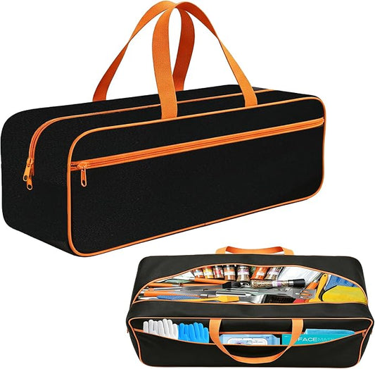 Grill Tool Storage Bag 25" x 8" x 10" Heavy-Duty Grill Utensil Storage