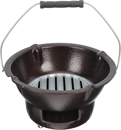 Portable Charcoal Grill Cast Iron: Tabletop Charcoal BBQ Portable Grill Stove Barbecue Burner 1 Set Coffee