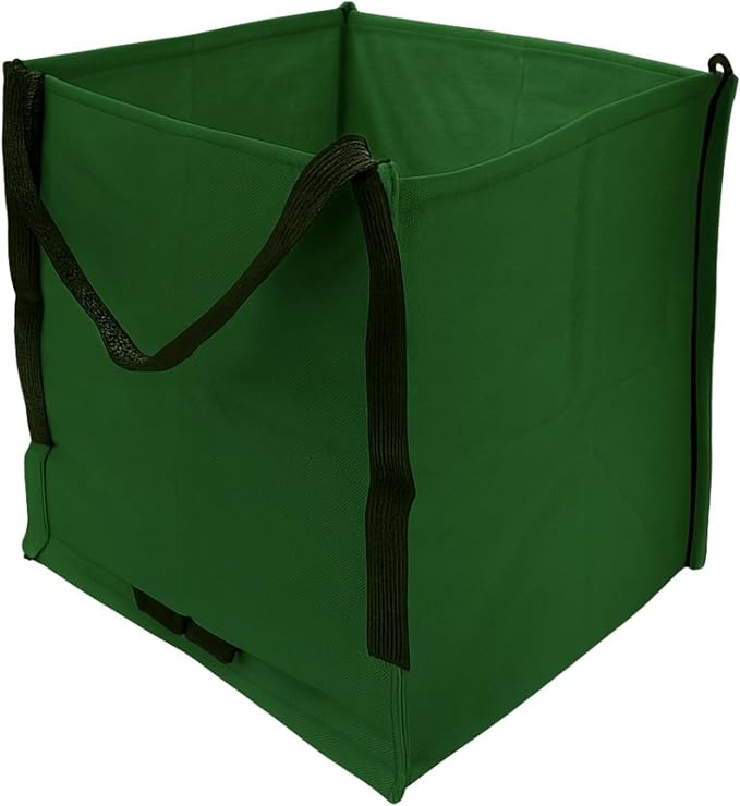 DURASACK Heavy Duty Storage Tote Bag 22-Gallon, Green | Rugged Woven Polypropylene Moving Bag, Reusable Self-Standing Design, Holds up to 500 Pounds