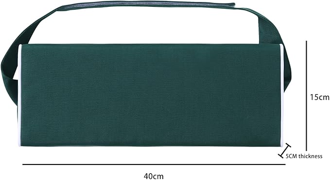 Enipate Outdoor Chaise Lounge Head Pillow, Pack of 2 Water Resistant Headrest Pillows with Elastic Band for Pool Patio Chairs