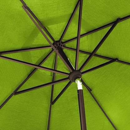 EliteShade USA 10-Year-Non-Fading 10Ft Market Patio Umbrella, UPF 50+ UV Protection Performance Sun Umbrella, Heavy Duty Commercial Grade Outdoor Table Umbrella with Crank & Tilt, Windproof Vented Top for Garden, Pool, Deck and Outdoor Playsets, Macaw ...