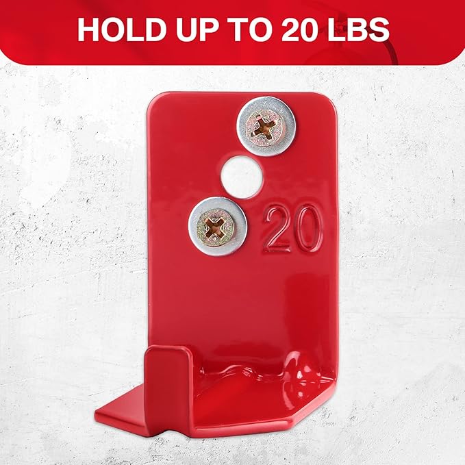 Queekay 40 Pack Fire Extinguisher Mount Universal Bracket 5 to 40 lb Fire Extinguisher Holder Wall Hook Hanger (Novelty Style)