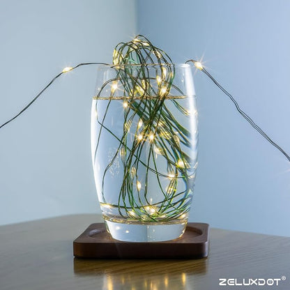 660FT 2000LEDs Fairy Lights Plug in,Green Wire,Warm White | Waterproof Led String Lights,8 Modes Remote Twinkle Light for Outdoor Indoor Christmas Wedding Birthday Garden Decorations