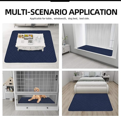 Easy-Going Sectional Couch Covers for Dogs L Shape Sofa Cover Reversible Sofa Slipcover Chaise Lounge Cover Furniture Protector Cover for Pets Dog Cat (42 x 68 inches, Navy/Navy) | Soft Sofa Slipcover For Dogs, Fits Left/Right Chaise Lounge Protector, ...