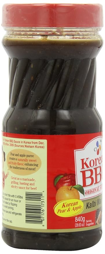 CJ Korean BBQ Sauce - Bulgogi, 29.63-Ounce Bottles (Pack of 4)