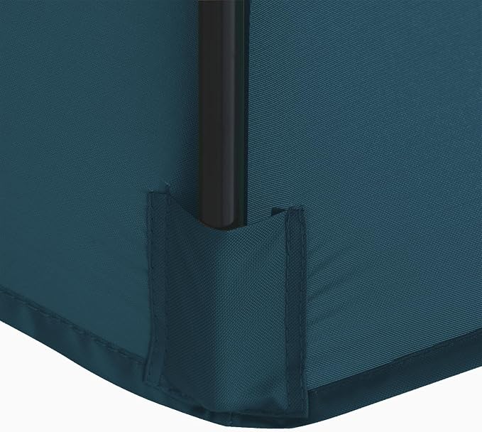 10ft Patio Umbrella Replacement Canopy for 8 ribs, Fits Hanging Offset Cantilever Market Outdoor Patio Shades，Canopy Only