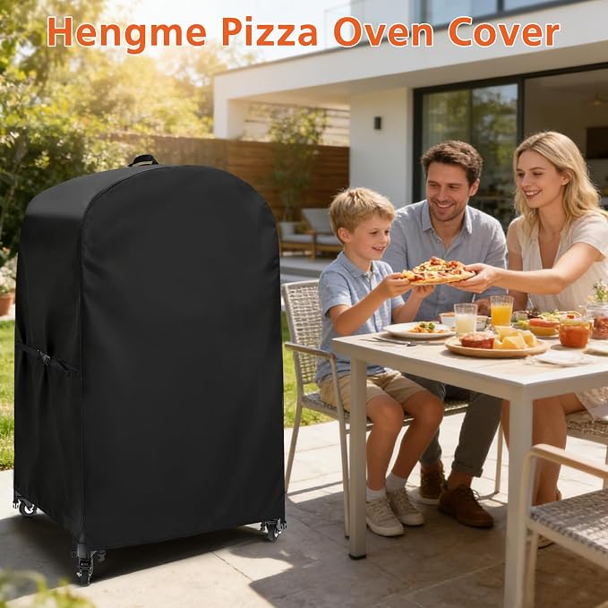 Pizza Oven Cover for Fornoteca Pizza Oven for Blackstone 16" | Outdoor Accessory Fits for Blackstone 16" Gas Propane Pizza Ovens, Waterproof Heavy Duty Protective Cover - 30x20 x50 Inch