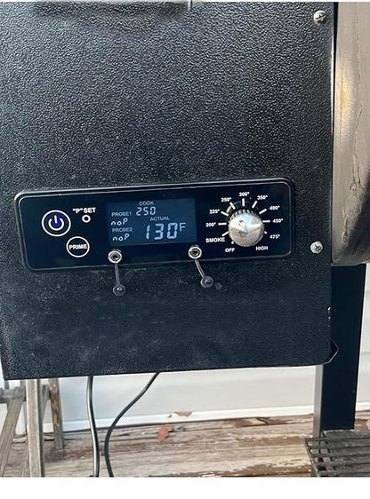Control Board for Pit Boss Pellet Grill， for Pit Boss PB440D2/PB1150G etc Grill,with W/LCD Display Adjustable Temperature Size