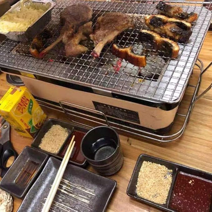 Charcoal Table Grid, Table Grid, Ceramic Charcoal Grill, Japanese Yakitori Barbecue Grill, Porous Ceramic Barbecue Barbecue