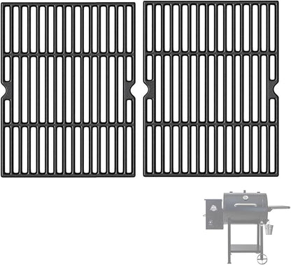SafBbcue Cooking Grates for Pit Boss 700 Series Pellet Smoker Grills,Pit Boss PB700D PB700S PB700SC PB700R1 Pellet Smoker Grates Replacement Parts,Traeger BBQ07E. 01 22 575 Lil' Tex Elite Pellet Grill