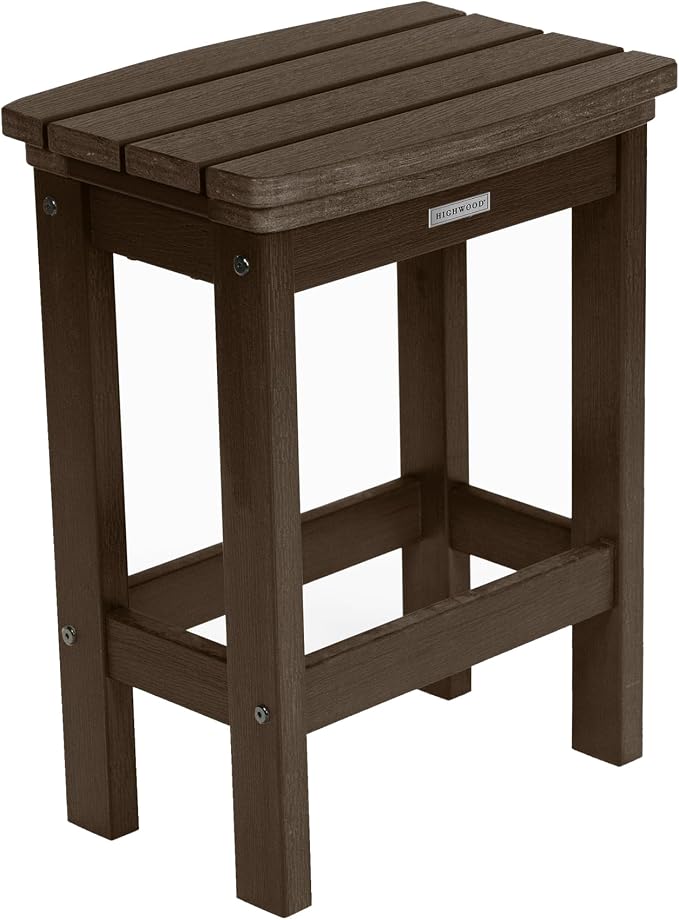 highwood Lehigh 6pc Counter Height Balcony Dining Set, Weathered Acorn