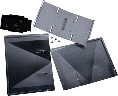 Replacement Grease Tray Set for Bbq Grill Models from Nexgrill, Dyna Glo, Kenmore, Backyard Grill, BHG, Uniflame and Others (20-23.5 inches)