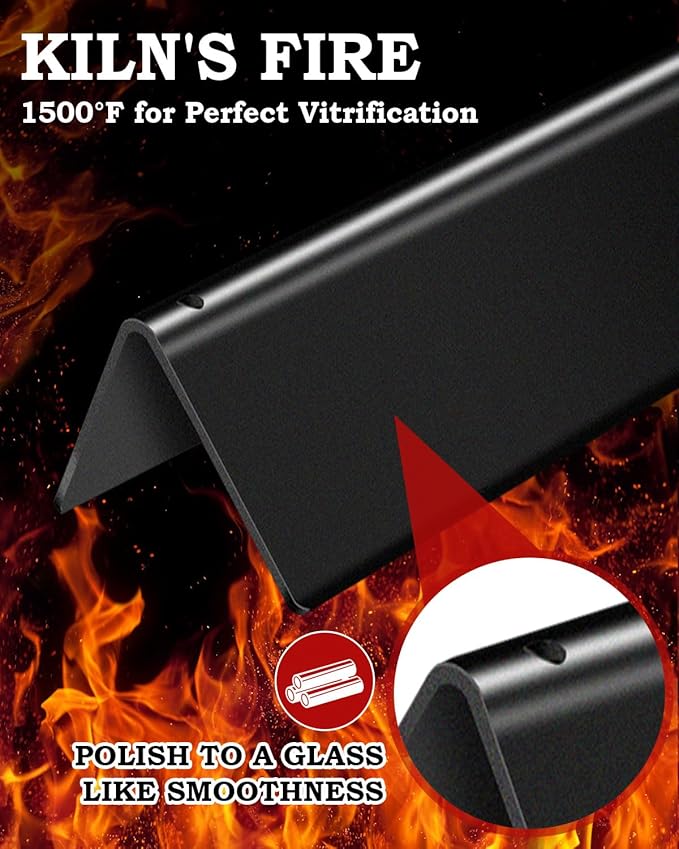 7636 Flavorizer Bars 15.3" for Weber Spirit Grill Accessories 300 Series, Spirit E310 E320 S310 S320 Grill with Front Control, Spirit 2 E310 Heat Plates Replacement for Weber Grill Part 67046