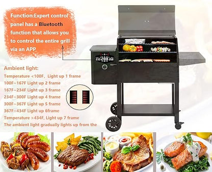 Replacement Expert Grill Digital Thermostat Controller Board with Bluetooth Function, can Connect to Mobile APP, Suitable for Expert 、Komoda and Smoking Machine XG1136224169002