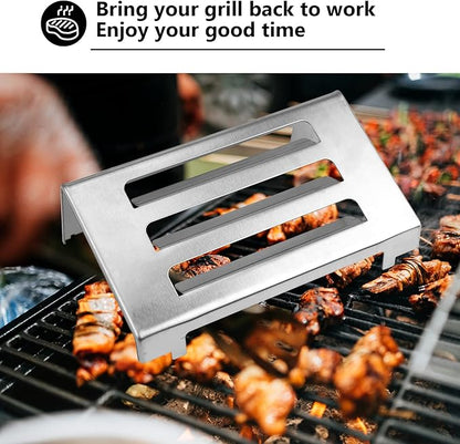 67060 Heat Deflector for Weber Spirit II 200 & 300 Series Grills (2017 and Newer), Replacement Part for Spirit II E210 E220 E310 S210/220 S310, Stainless Steel Heat Deflector for Weber Spirit 2 Parts
