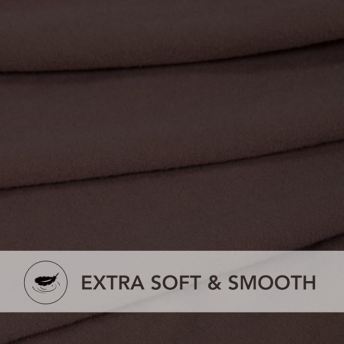 PureFit Super Stretch Sofa Slipcover – Spandex Non Slip Soft Couch Sofa Cover, Washable Furniture Protector with Non Skid Foam and Elastic Bottom for Kids, Pets (Oversized Loveseat, Chocolate)