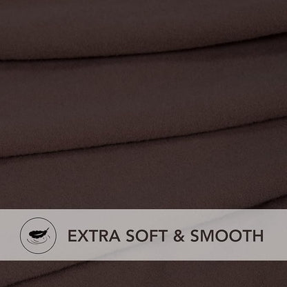 PureFit Super Stretch Sofa Slipcover – Spandex Non Slip Soft Couch Sofa Cover, Washable Furniture Protector with Non Skid Foam and Elastic Bottom for Kids, Pets (Oversized, Chocolate)
