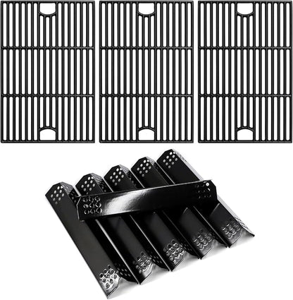 Replacement Parts for Nexgrill 720-0896B 720-0896 720-0898 Deluxe 6 Burner Gas Grill Models, Flame Tamers and Grill Grates Replacement for Nexgrill 6 Burner 720-0896B Grill