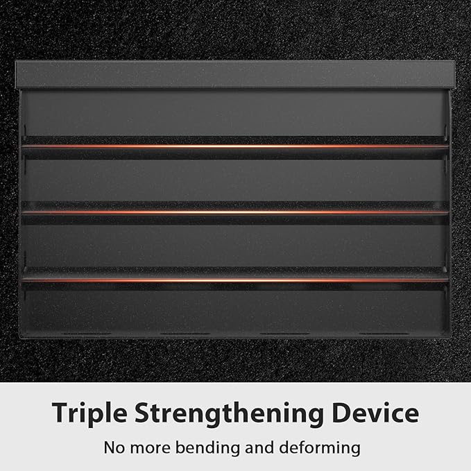 Utheer 25 x 16 x 2.6 Inch Nano-Ceramic Nonstick Griddle Plate for Gas and Charcoal Grills, Pre-Seasoned Cast Iron Flat Top Insert with Grease Groove, Removable Handles for BBQ, Camping, Tailgating