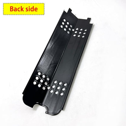 Parts DP166 4pk 15 inch Porcelain Steel Heat Plate for Charbroil 463436215, 463439914, 466334613, 466342014 463436213, G432-0096-W1, Heat Tent Shield Deflector for Kenmore 16113, 16115