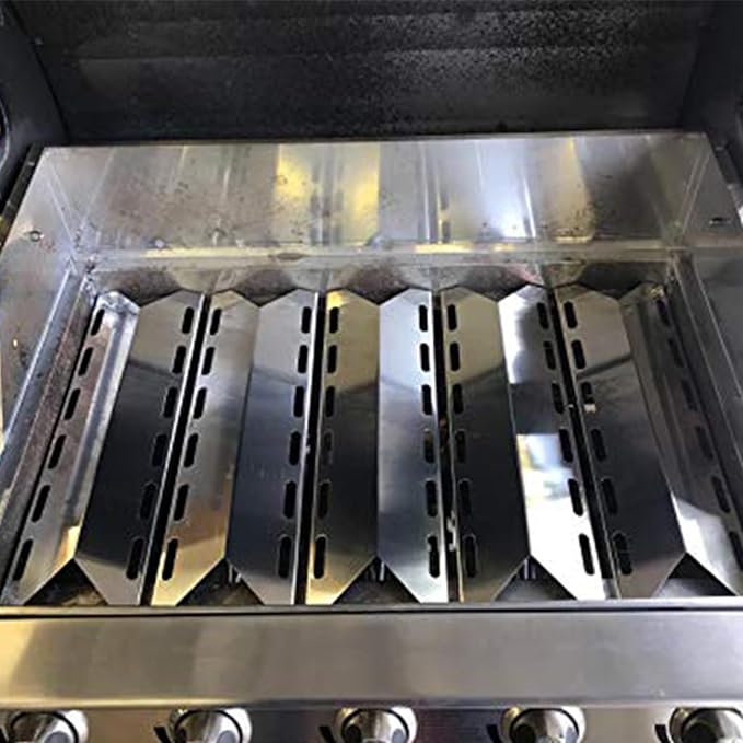 Stainless Steel Repair Kit Replacement Parts for Nexgrill 720-0025, 720-0234, 720-0289, Charmglow 720-0234, 720-0289, Kirkland 720-0025 Grill Burner Tube, Heat Plates