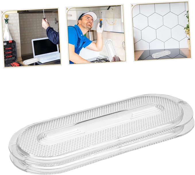 Veemoon 2pcs Nutone Hood Light Cover Range Hood Accessories Light Diffuser Lampshade Special Lamp Board Vent Lens