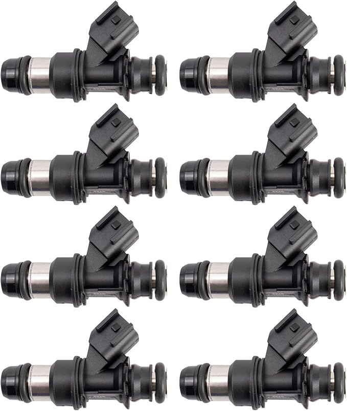 TRQ Fuel Injector Set | For 2005-2009 Buick Cadillac Chevrolet GMC Hummer Isuzu Saab