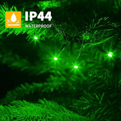 105FT 300 LED Christmas String Lights, End to End Plug 8 Modes | Christmas Lights UL Certified Outdoor Indoor Fairy Light Tree, Patio, Garden, Party, Wedding, Holiday (Green)