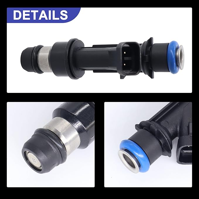 HiSport 12571863 Fuel Injectors Compatible with Chevy Cavalier 2.2 L 2003-2005,Pontiac Sunfire 2.2L 2003-2005 Replace 12571863 4 PCS