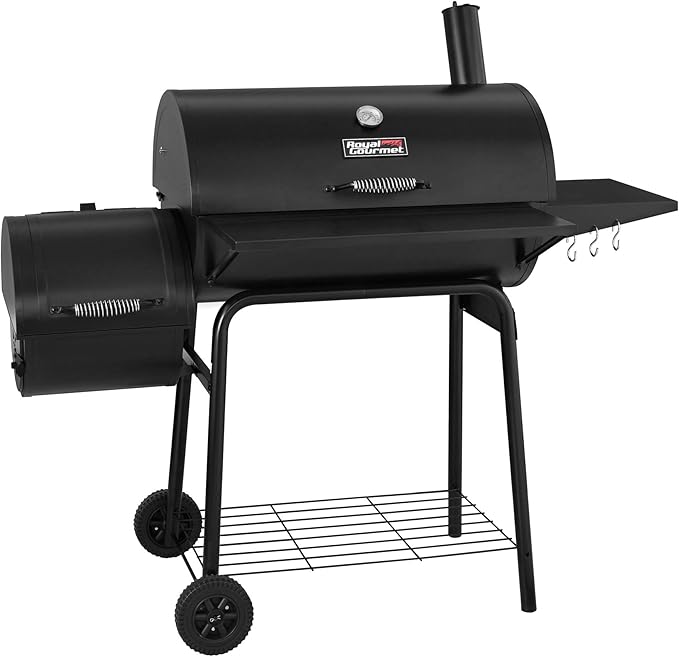 Royal Gourmet 30" Grill and Smoker with 811 Sq Inch Cooking Surface and Kingsford 16 lb Original Charcoal Briquettes