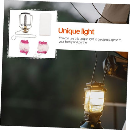 Milisten Gas Camping Lamp Warm Light Portable Outdoor Lantern for Tents Waterproof Camping Lighting Tool