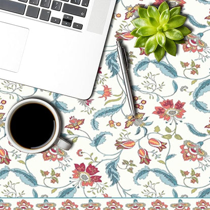 Flower Tablecloth Waterproof Polyester Spring Summer Table Cloth for Kitchen Dinning Table Decor Vintage Boho Washable Seasonal Table Cover for Indoor Outdoor Restaurant Home 60x120 Inch