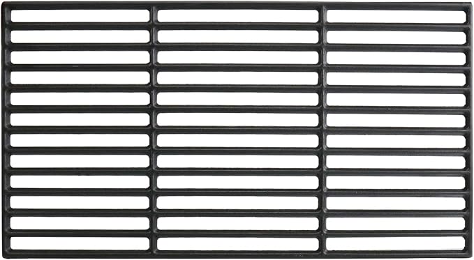 Cast Iron Cooking Grate for Char-Griller 1624 Smokin' Champ | for Char-Griller Charcoal Grill Horizontal Smoker Grates Replacement Parts for Chargriller Set of 3
