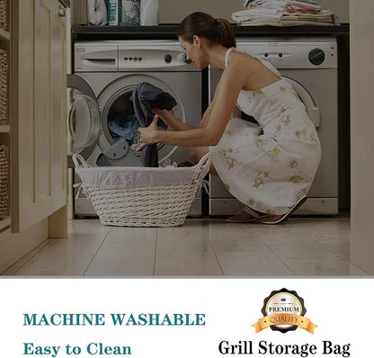 Grill tool bag，BBQ tool storage，Grilling Bags for Outdoor Grilling, Grill tool storage， BBQ tool bag， grill utensil storage,Foldable Grill Bag for Camping and Hiking BBQ.