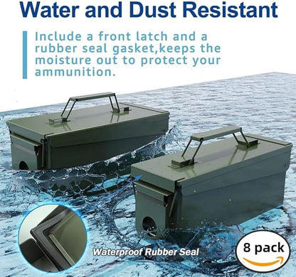 HARDROCK Metal Ammo Can, Ammo Box