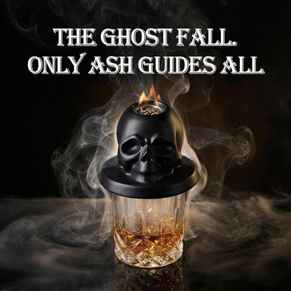 Whiskey Smoker Kit with Torch - Portable Bag, 4 Wood Chips, Cocktail Smoker Infuser Kit, Old Fashioned Drink Smoker Kit, Birthday Bourbon Whiskey Gifts for Men, Dad, Husband (NO Butane)