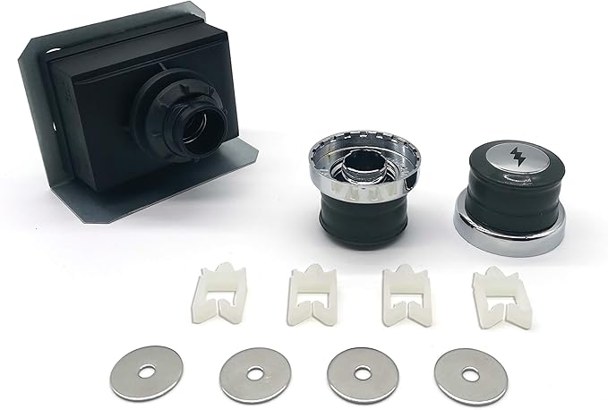 WEMEIKIT 1836-13 7628 7629 Universal Igniter Kit for Weber Genesis 300 Series Front-Control Grills, Genesis E/S 310 320 330 Starter Kit, 65946 65942 Part, 4-Outlet Ignition Replacement 88826