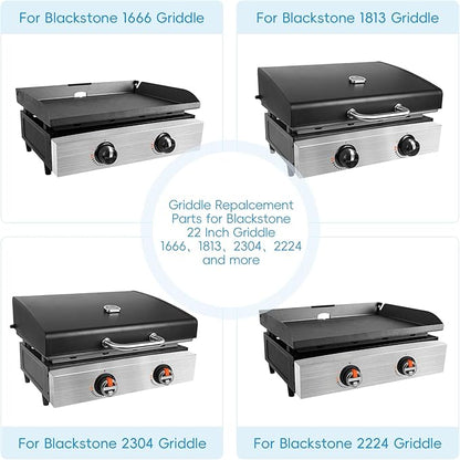 Upgrade 22" Griddle Top for Blackstone 1666, Griddle Replacement Top for Blackstone 22 Inch 1666 1813 2203 2304 Tabletop Replacement