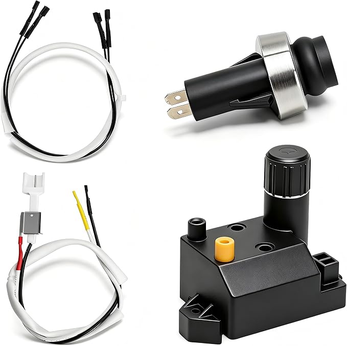 SafBbcue 67053 Grill Igniter Replacement Kit for Weber Spirit II E310, S310 & Spirit 2 GS4 Grills (2017 and Newer Models) – Compatible with Weber Spirit II GS4 310 Series Grill Parts