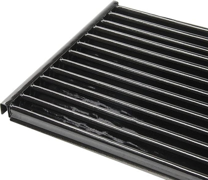 Hongso 17 Inch Porcelain-Enameled Emitters Plates for Charbroil G460-0500-W1 Performance Tru-Infrared 3 Burner 463371116 463371719 463370719 463371316 463371319 463280019 463370919 Models