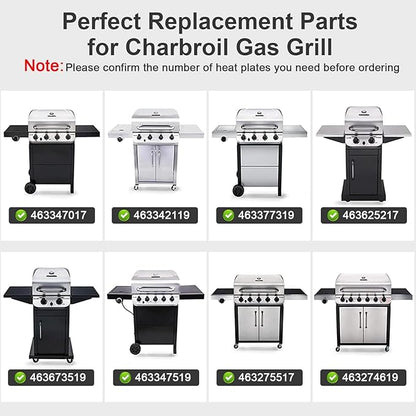 Grill Replacement Parts for Charbroil Performance 5 Burner 463347519, Char-broil 463347518 463243518 463275517 463373019, 463243519. for Charbroil 4 Burner 463342119
