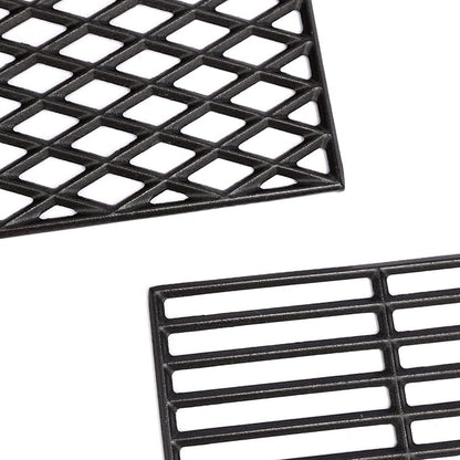 Uniflasy Grill Parts for Dyna-Glo DGH474CRP DGH450CRP,Grill Replacement Part Kit for Dyna-Glo 3/4/5 Burner Grill,Porcelain Steel Grill Heat Plate, Stainless Steel Burner Tube,Cooking Grates