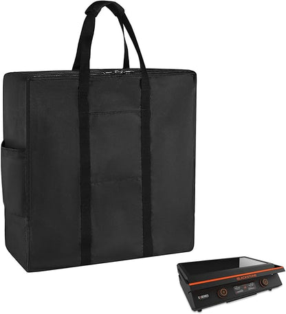 Griddle Carry Bag Fits Blackstone 22 inch Tabletop Griddle, Heavy Duty 600D Waterproof Portable Storage Bag for Travel, BBQ Grill Carry Case