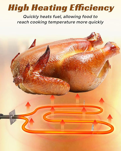 116-7000-0 Electric Heating Element Fit for Brinkmann Electric Smoker 70 inches, 1500W, 120V