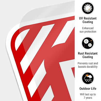 Fire Extinguisher Inside Sign, Fire Safety Sign, 12x18 Inches, 55 mil Thick HDPS (high Density polystyrene), Made in USA