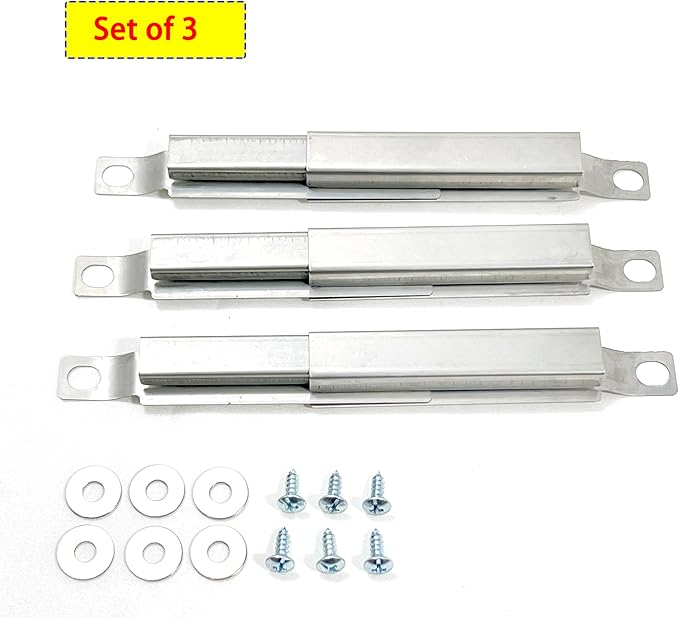 Parts DG260 Replacement for Charbroil 467300115, 463436215, 463436213, 463436214, G432-001N-W1, G432-Y700-W1, G432-0096-W1, Grill Burner, Heat Plate Tent, Cooking Grate and Crossover Tube